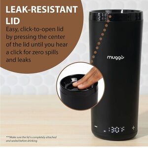 Muggo 12 oz Self-Heating Coffee Mug